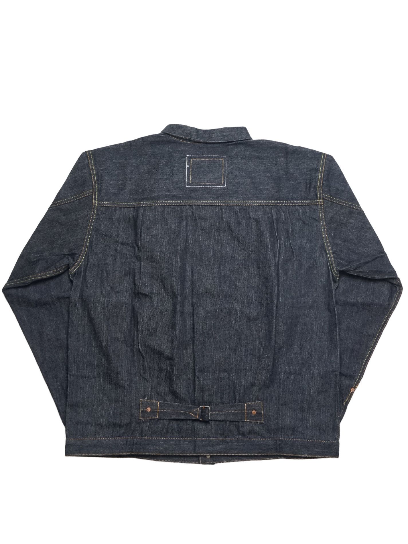 Japanese Brand DENIM BRIDGE Type 1 Jacket - Raw Selvedge - Made in Japan Size US XL / EU 56 / 4 - 2 Thumbnail