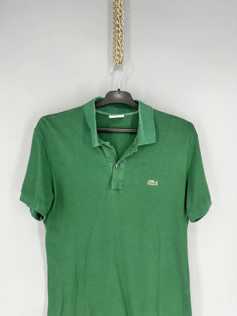 Lacoste Vintage Luxury Lacoste Big Logo Polo t-shirt Size US M / EU 48-50 / 2 - 6 Thumbnail