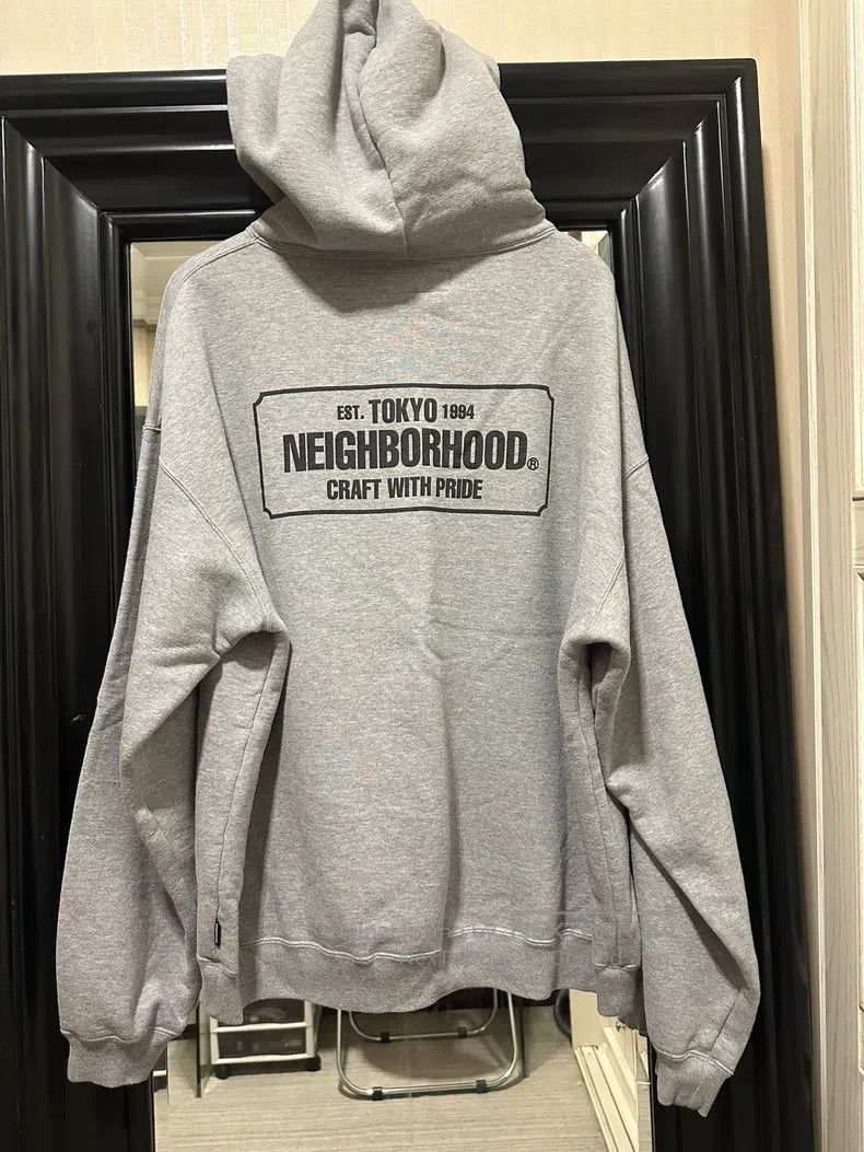 Neighborhood Neighborhood Fleece Lined Hooded Sweatshirt Size US XL / EU 56 / 4 - 5 Thumbnail