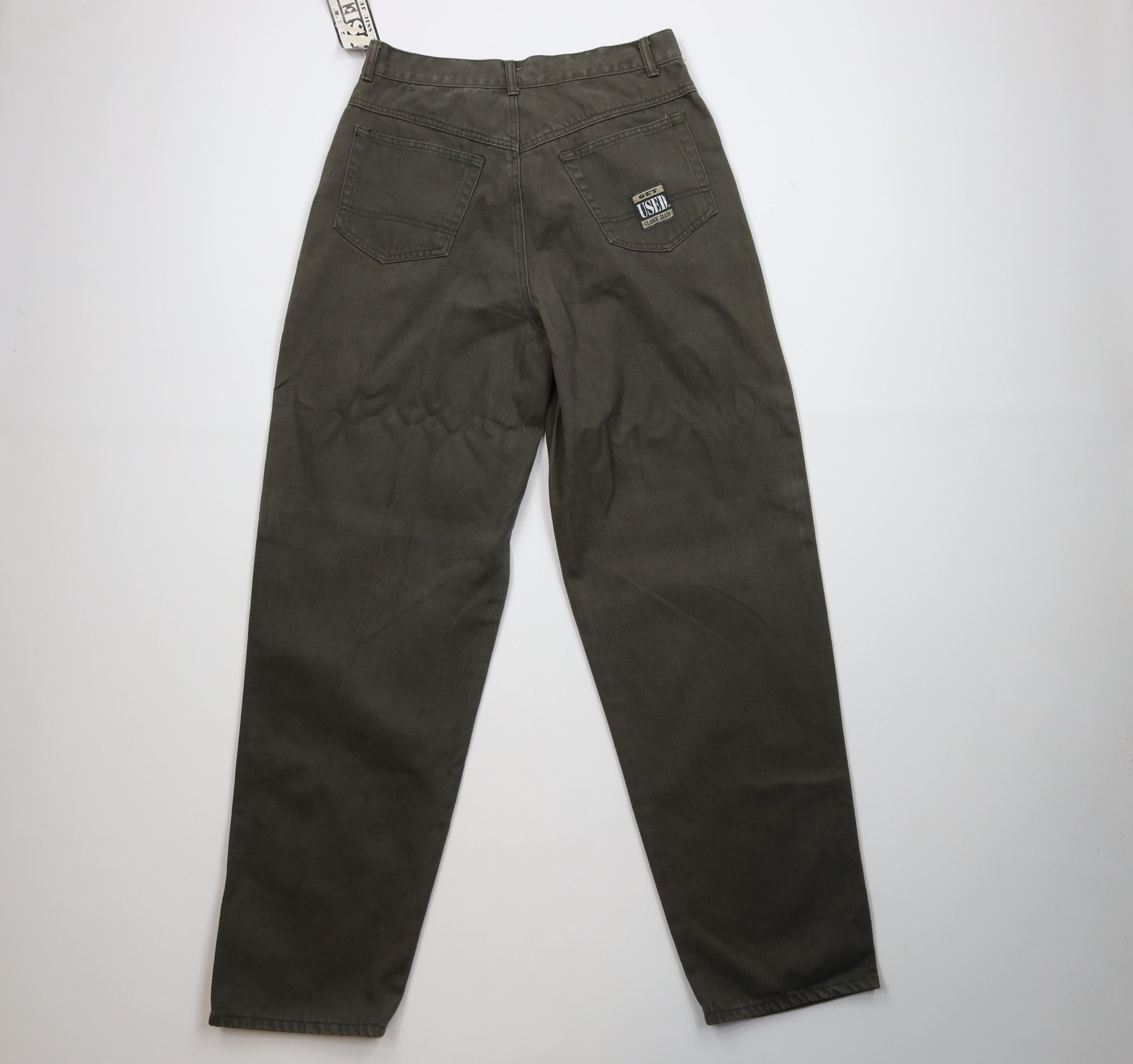 Vintage Deadstock Vintage 90s Streetwear Skateboard Jeans Green Size US 33 - 8 Thumbnail