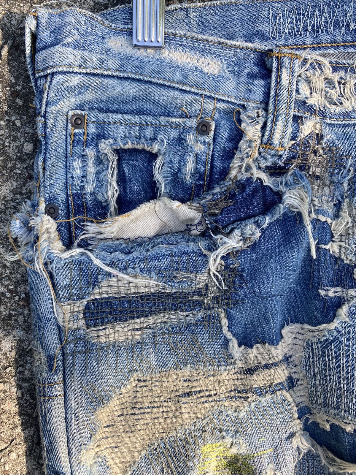 Undercover Undercover Aw2005 Arts & Crafts 85 Denim Size US 32 / EU 48 - 20 Thumbnail