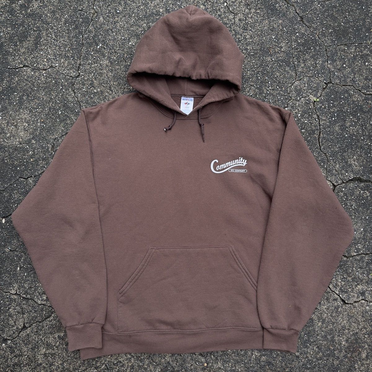 Jerzees × Vintage Vintage JERZEES COMMUNITY Heavyweight Hoodie Size US L / EU 52-54 / 3 - 1 Thumbnail