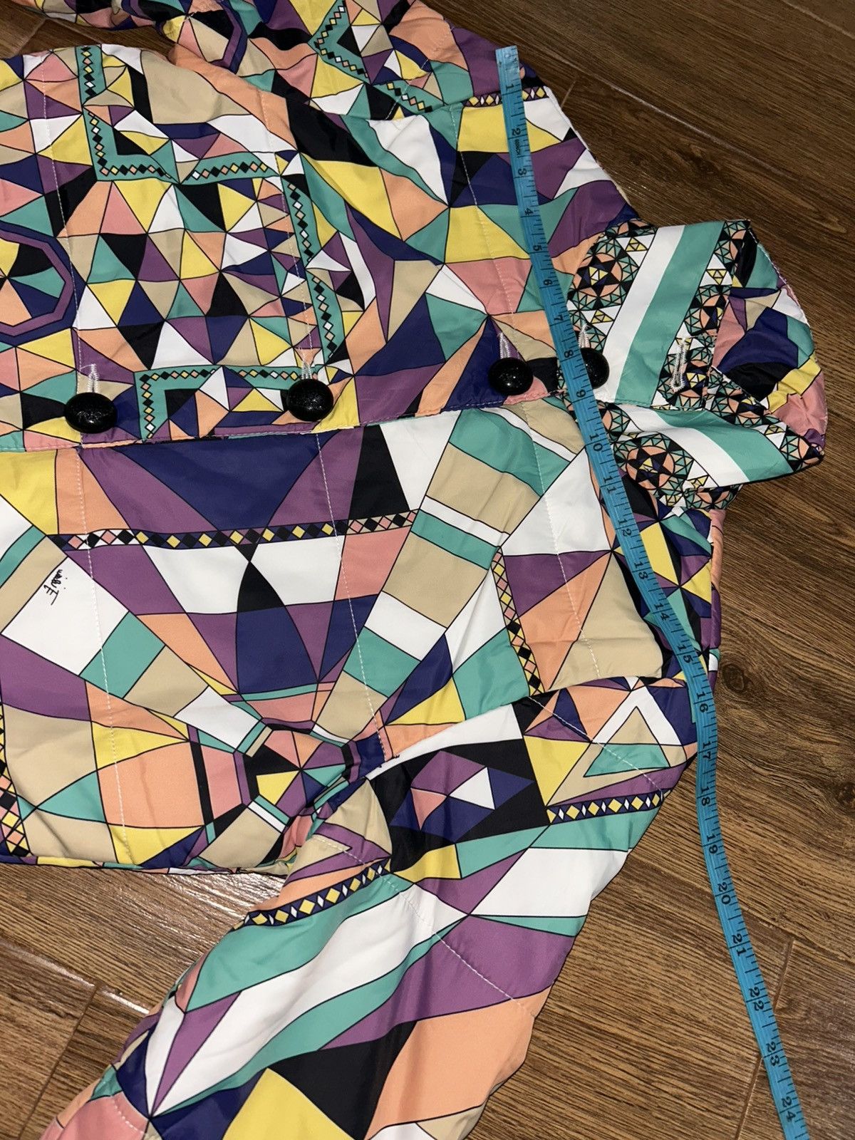 Emilio Pucci Emilio Pucci Multicolor Puffer Coat Jacket Size S / US 4 / IT 40 - 11 Thumbnail