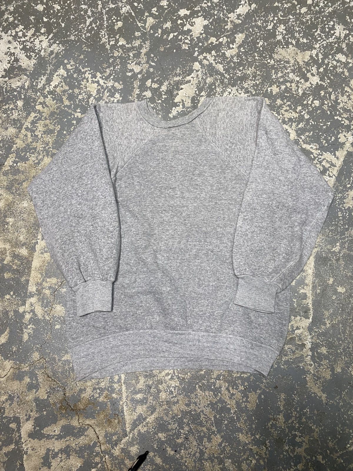 Vintage True Vintage Healthknit Blank Grey 60s Crewneck Sweatshirt Size US M / EU 48-50 / 2 - 8 Thumbnail