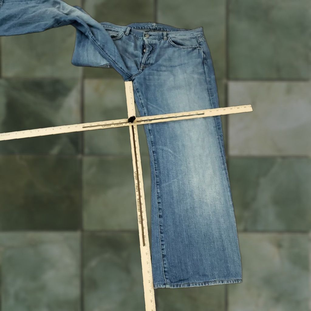 7 For All Mankind 7 For All Mankind Jeans Mens 36x29 Blue Denim Relaxed Straight Leg Shirt? Size US 36 / EU 52 - 1 Thumbnail