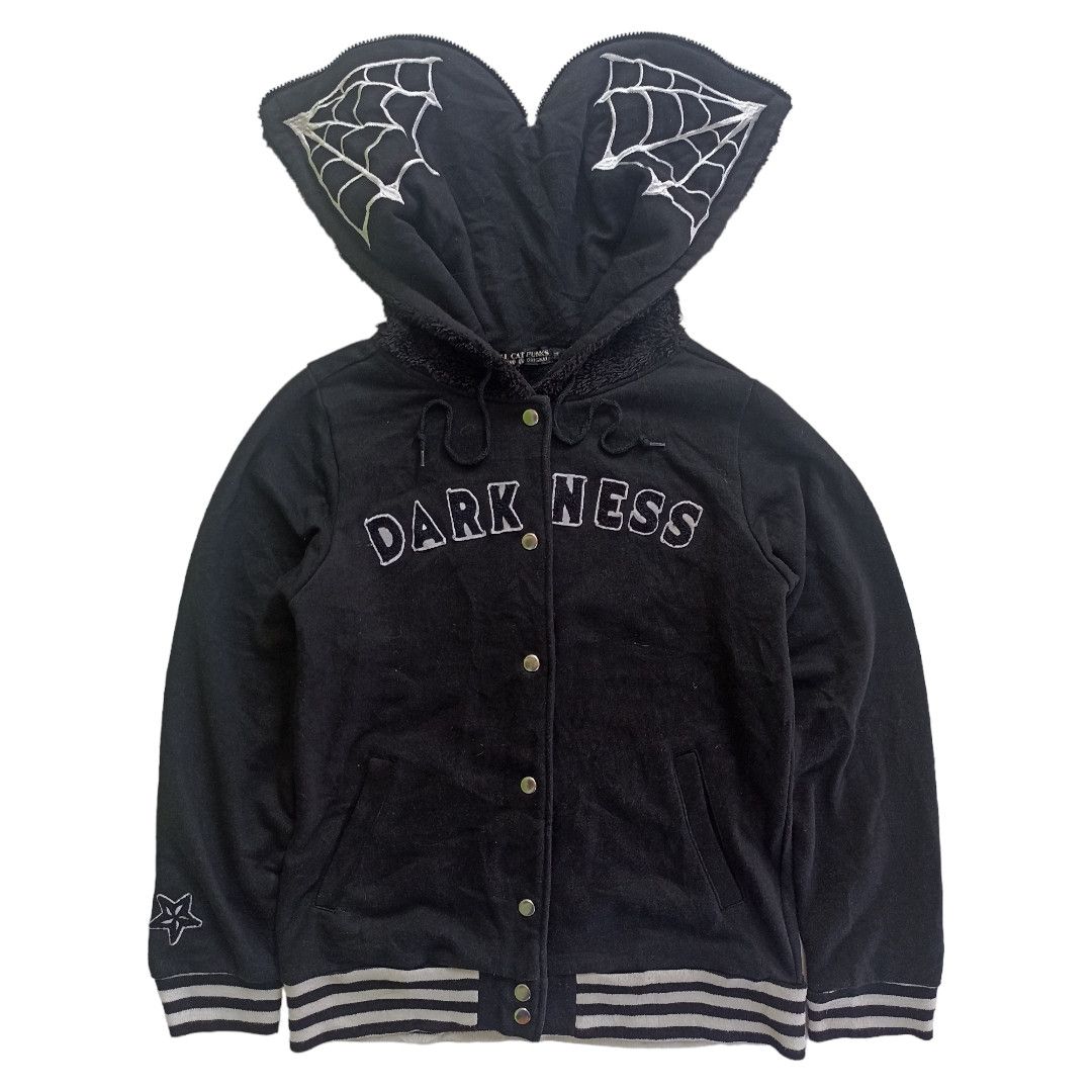 Beauty Beast × Seditionaries Vintage Y2K Hell Cat Punk Darkness Sweatshirt Size US M / EU 48-50 / 2 - 3 Thumbnail