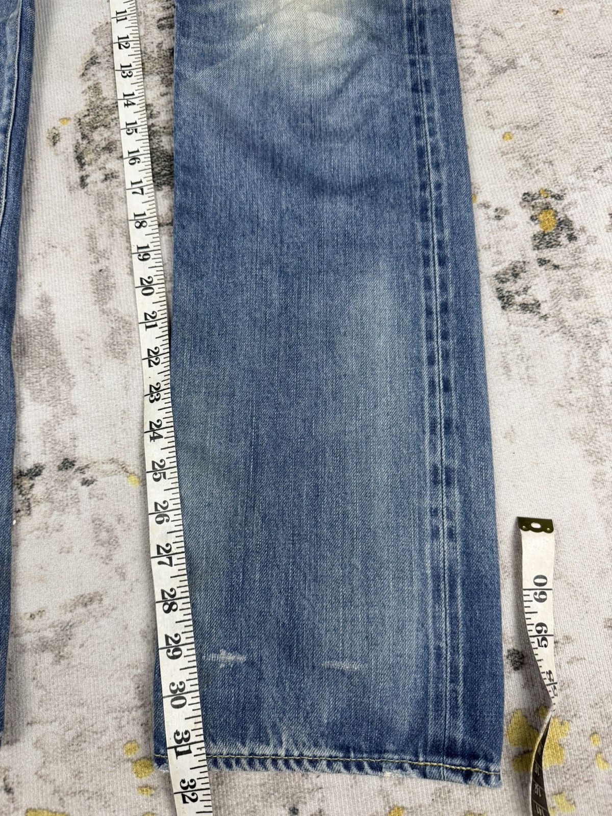 Hysteric Glamour Hysteric Glamour Studded Selvedge Mudwash Jeans Size US 32 / EU 48 - 11 Thumbnail