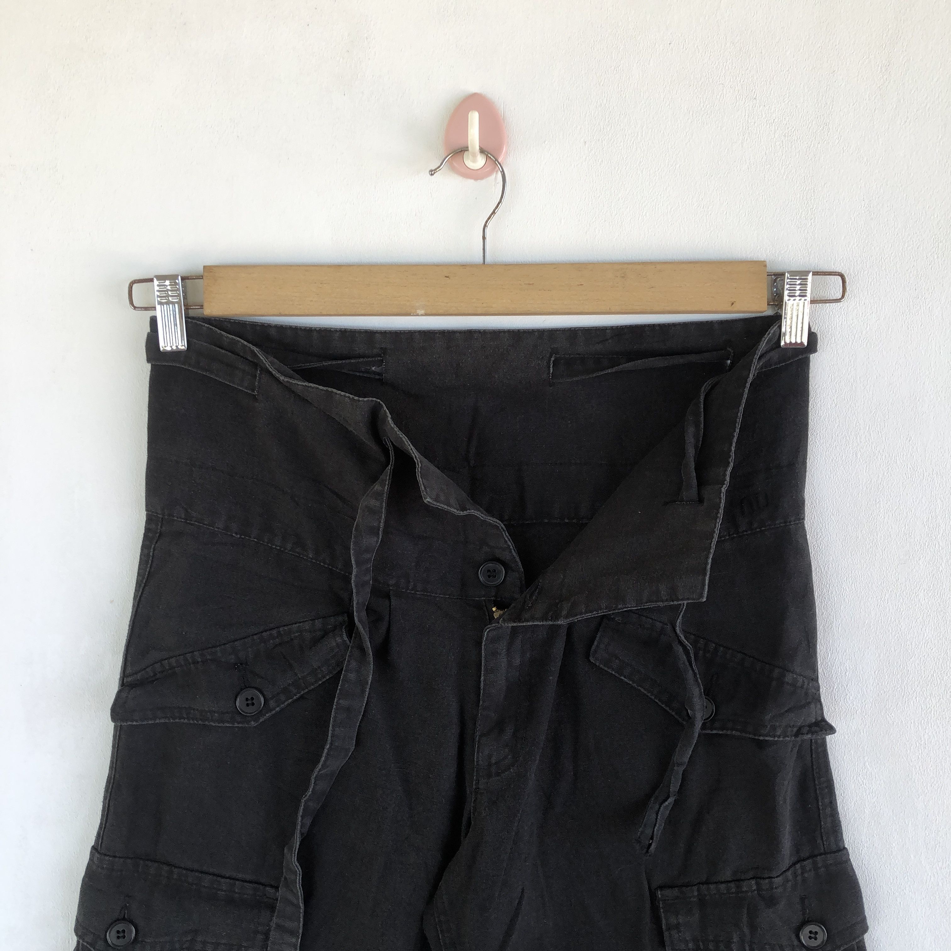 Japanese Brand Vintage Japanese Cargo Pants Multi Pocket Fatigue Trousers Size US 32 / EU 48 - 5 Thumbnail