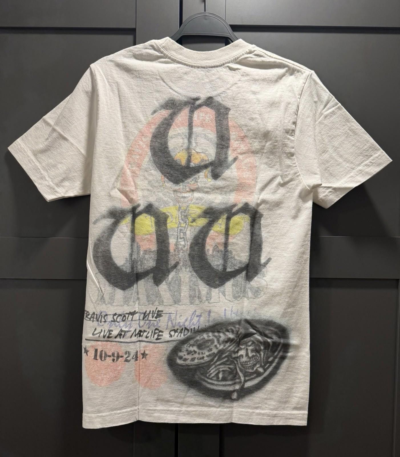 Jordan Brand Utopia Travis Scott Live at Metlife Hip-Hop T-Shirt Size S Size US S / EU 44-46 / 1 - 4 Thumbnail