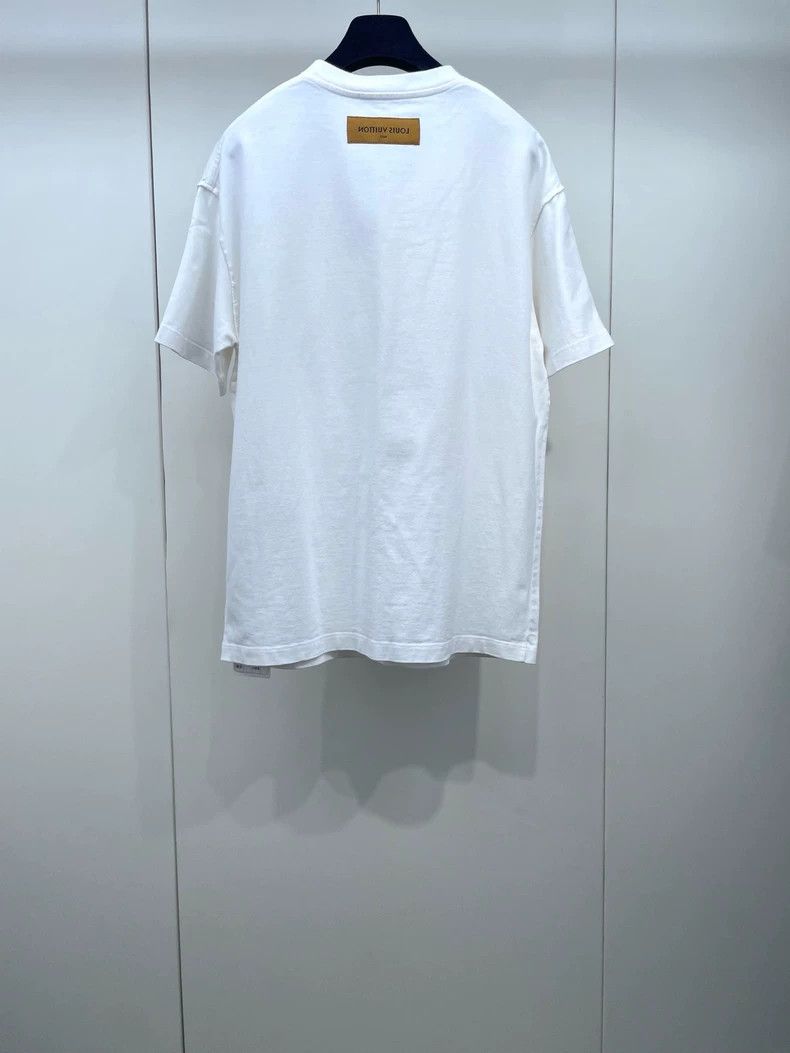 Louis Vuitton Louis Vuitton Floral pattern white short sleeve 2504-Nextar Size US M / EU 48-50 / 2 - 2 Thumbnail