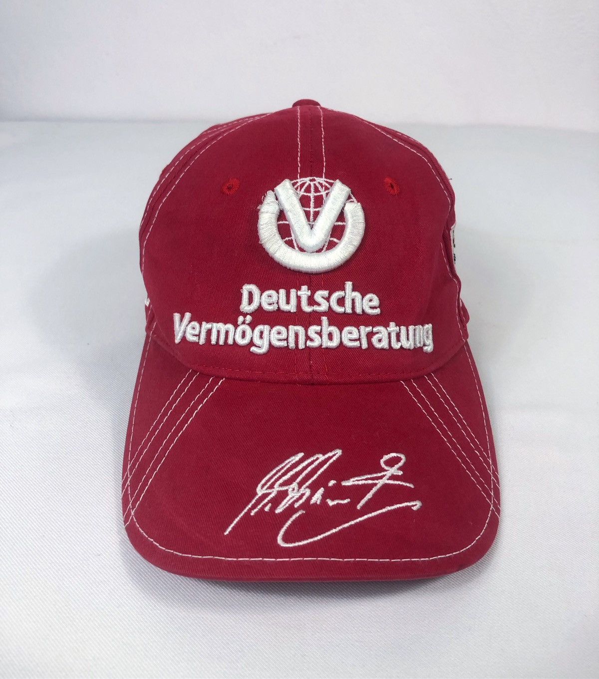 Ferrari × Formula 1 × Vintage Rare Vintage Ferrari Michael Schumacher Formula 1 Cap Hat Size ONE SIZE - 1 Thumbnail