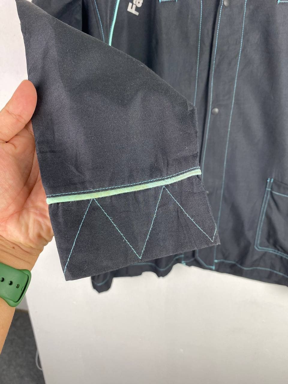 Japanese Brand family mart work jacket nice design Size US XL / EU 56 / 4 - 4 Thumbnail