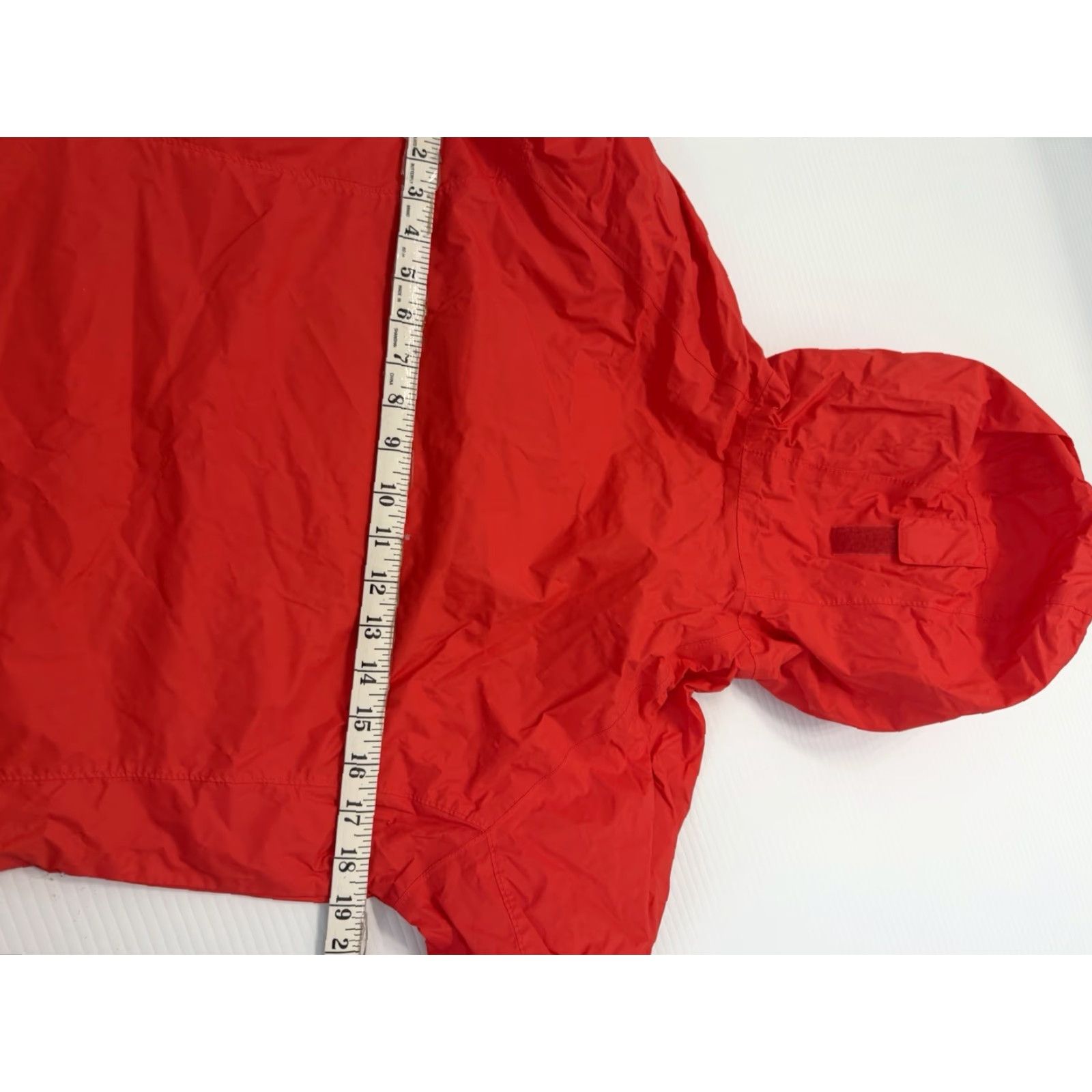Pinko Columbia Windbreaker Jacket Womens Small Red Hooded Full Zip Lightweight Packable Size S / US 4 / IT 40 - 7 Thumbnail