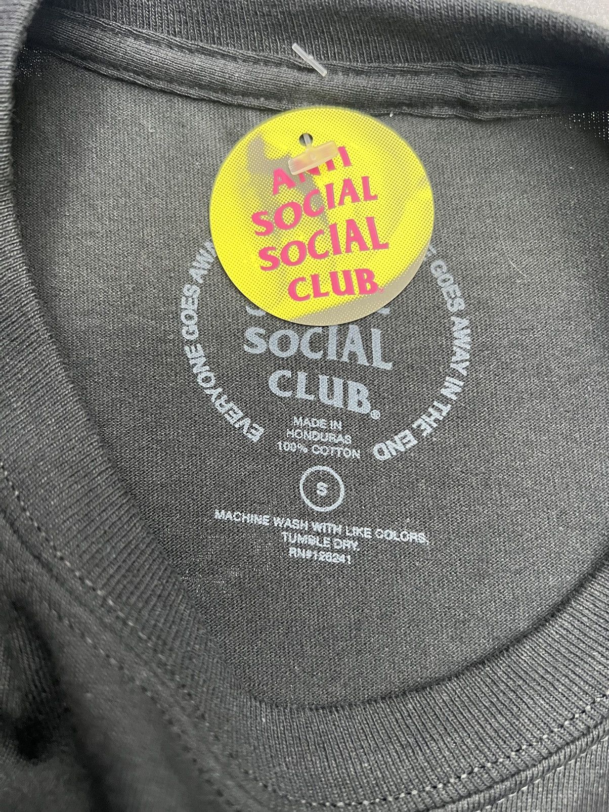 Anti Social Social Club ASSC Bolt From The Blue T-Shirt Size US S / EU 44-46 / 1 - 4 Thumbnail