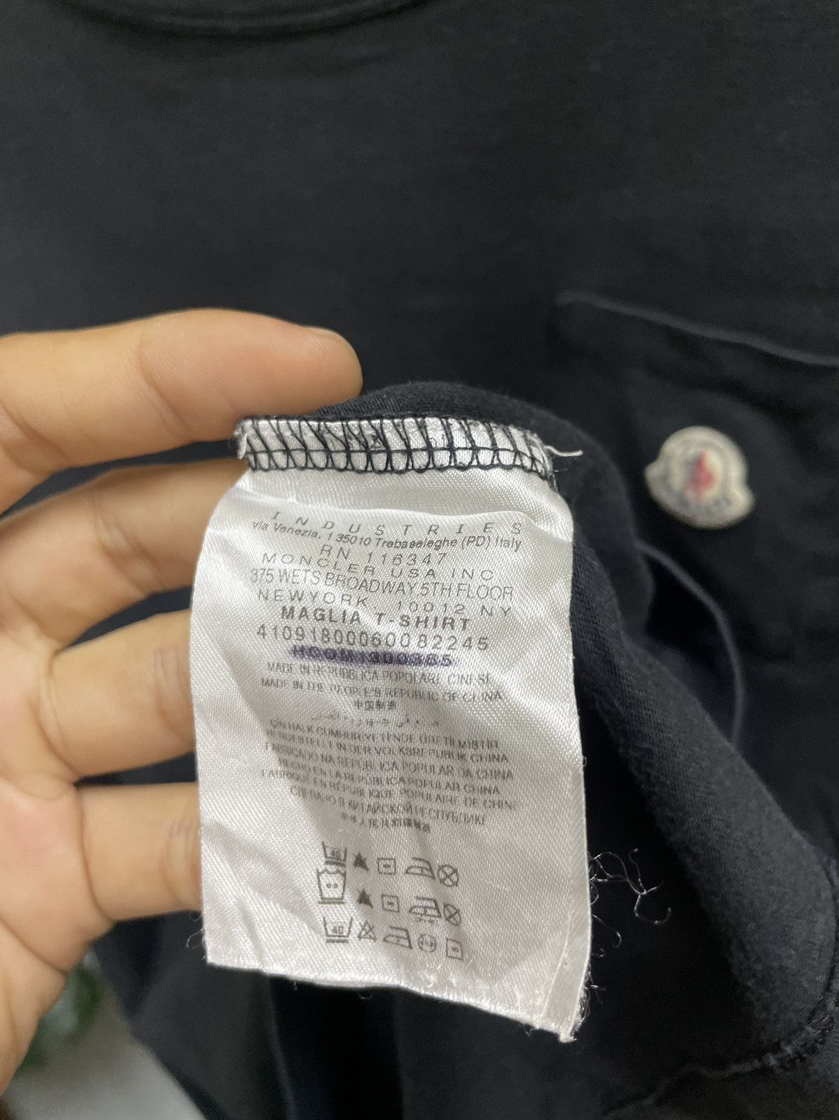 Moncler MONCLEAR RINGER POCKET TEE Size US L / EU 52-54 / 3 - 9 Thumbnail