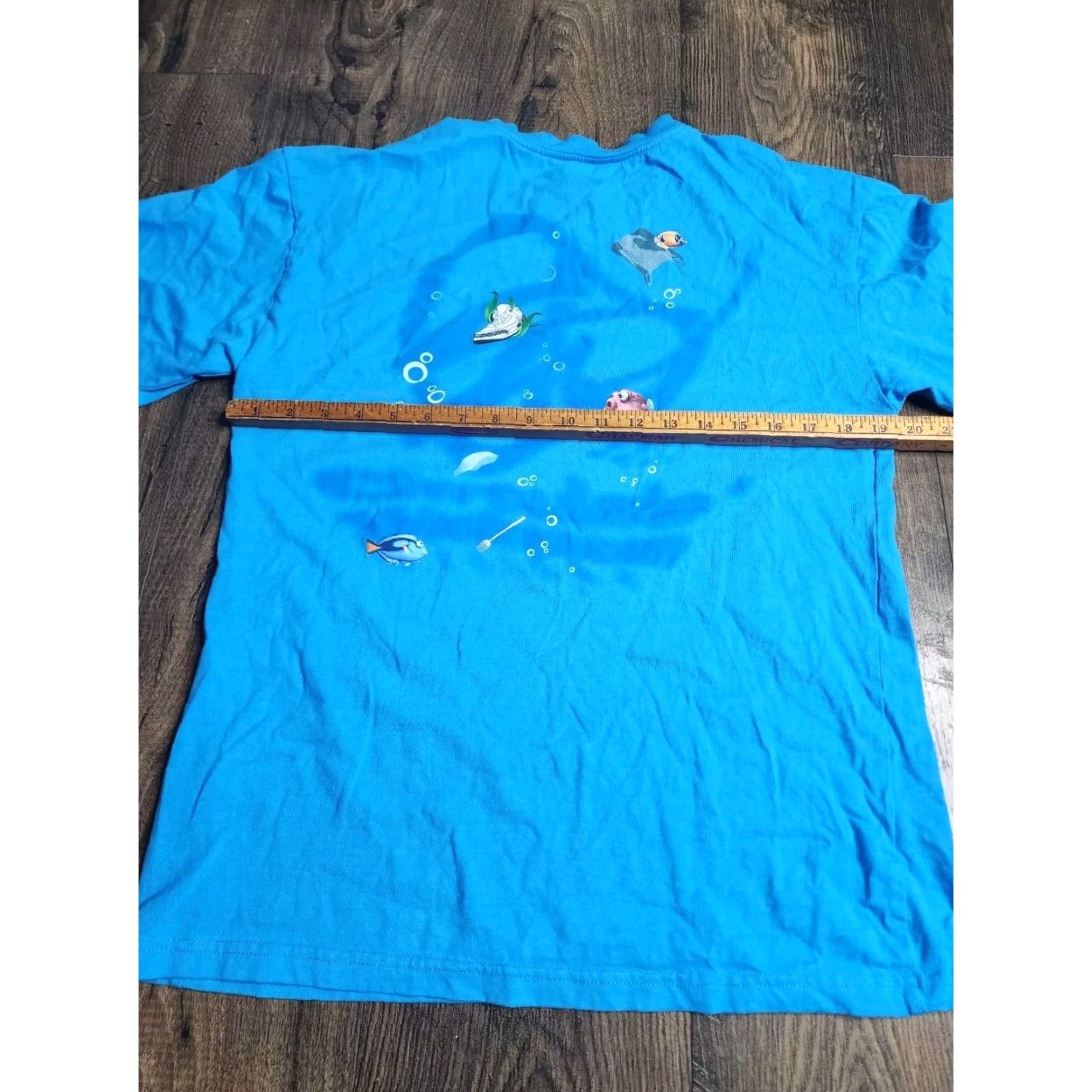 Vintage Sean Wotherspoon x Circulate Beach Conservation Mens M Blue Double-Sided Cotton Short Sleeve T Shirt Size US M / EU 48-50 / 2 - 4 Thumbnail