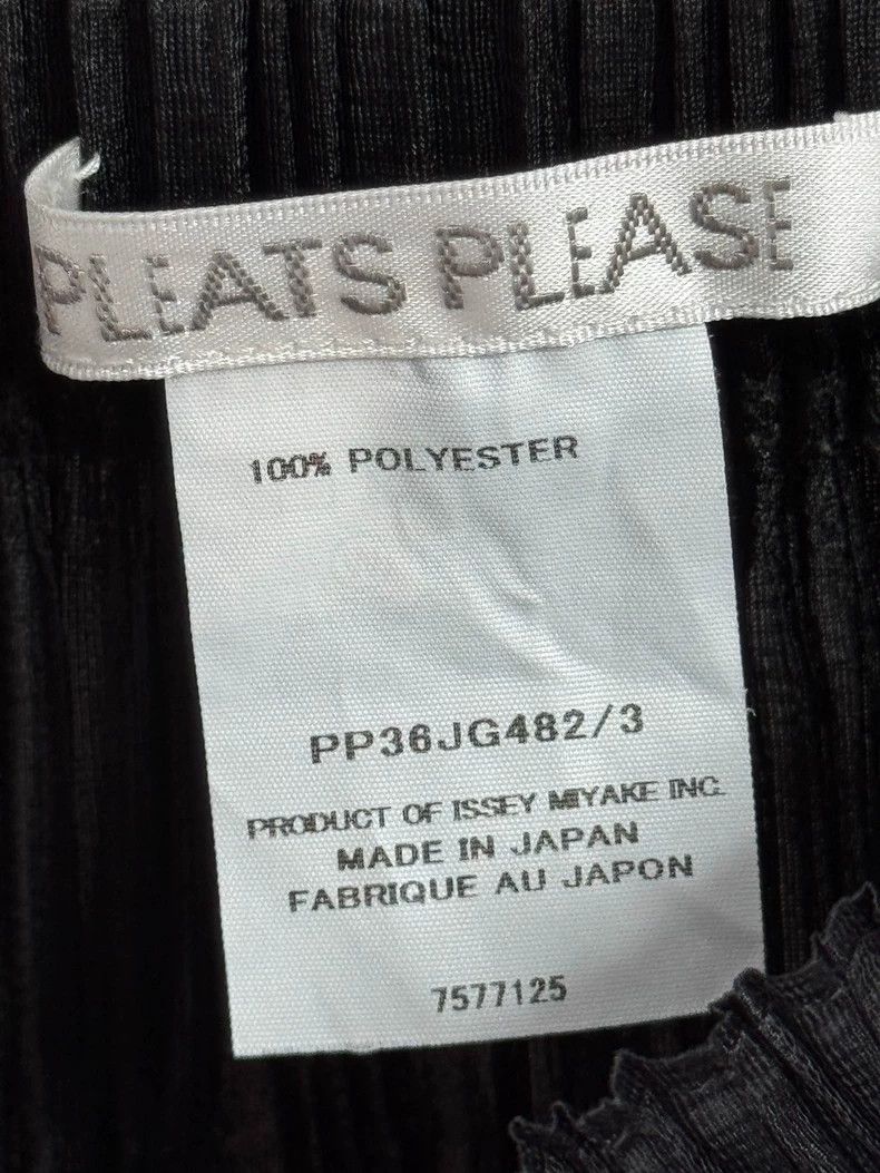 Issey Miyake Issey Miyake size:3 Black half-skirt for the opposite sex Size 29" - 3 Thumbnail