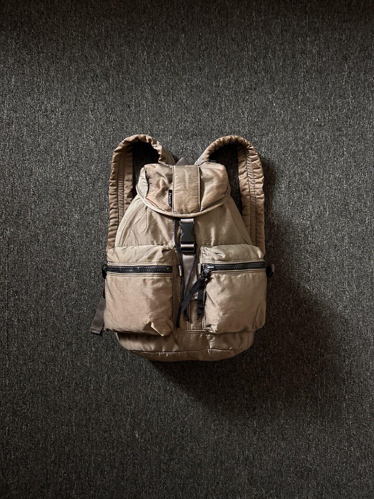 Yohji Yamamoto YOHJI YAMAMOTO YSACCS JAPAN MADE PARACHUTE SUN FADE BAG Size ONE SIZE - 1 Thumbnail
