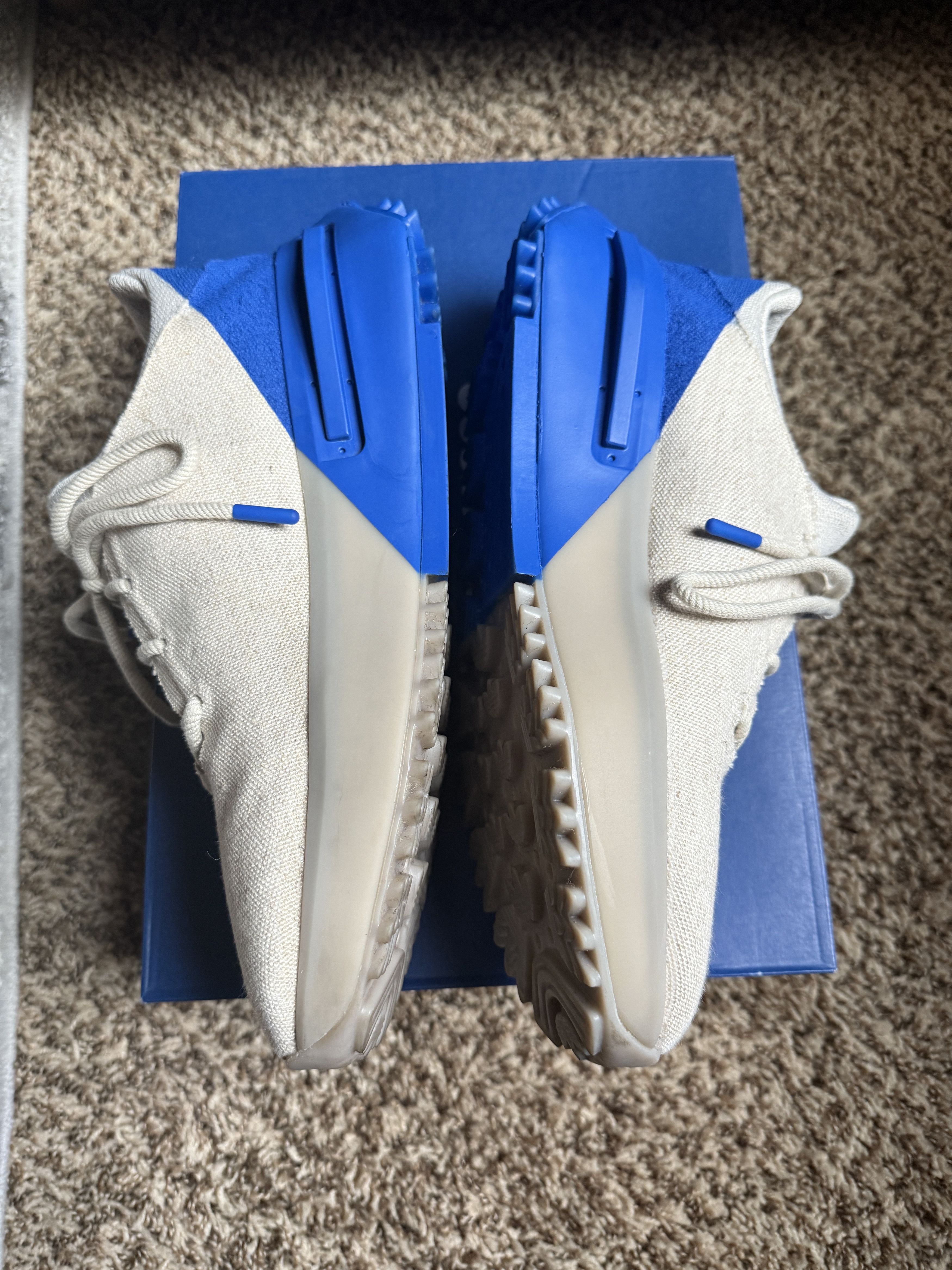 Adidas × Pharrell Pharrell Humanrace NMDs Blue Size US 12 / EU 45 - 9 Thumbnail