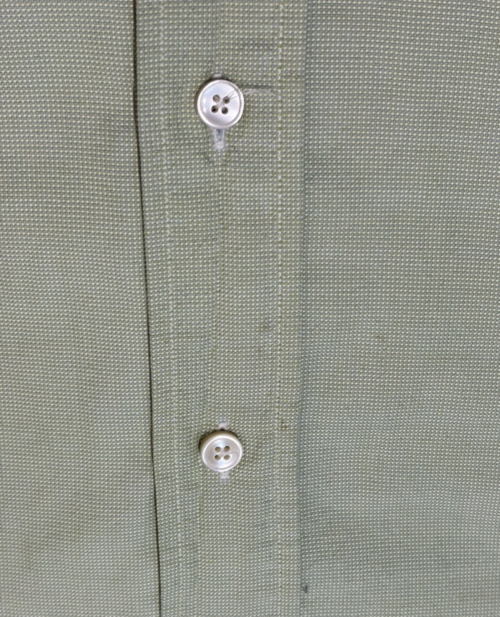 Yves Saint Laurent Yves Saint Laurent Green shirt vintage size 39 Size US L / EU 52-54 / 3 - 7 Thumbnail