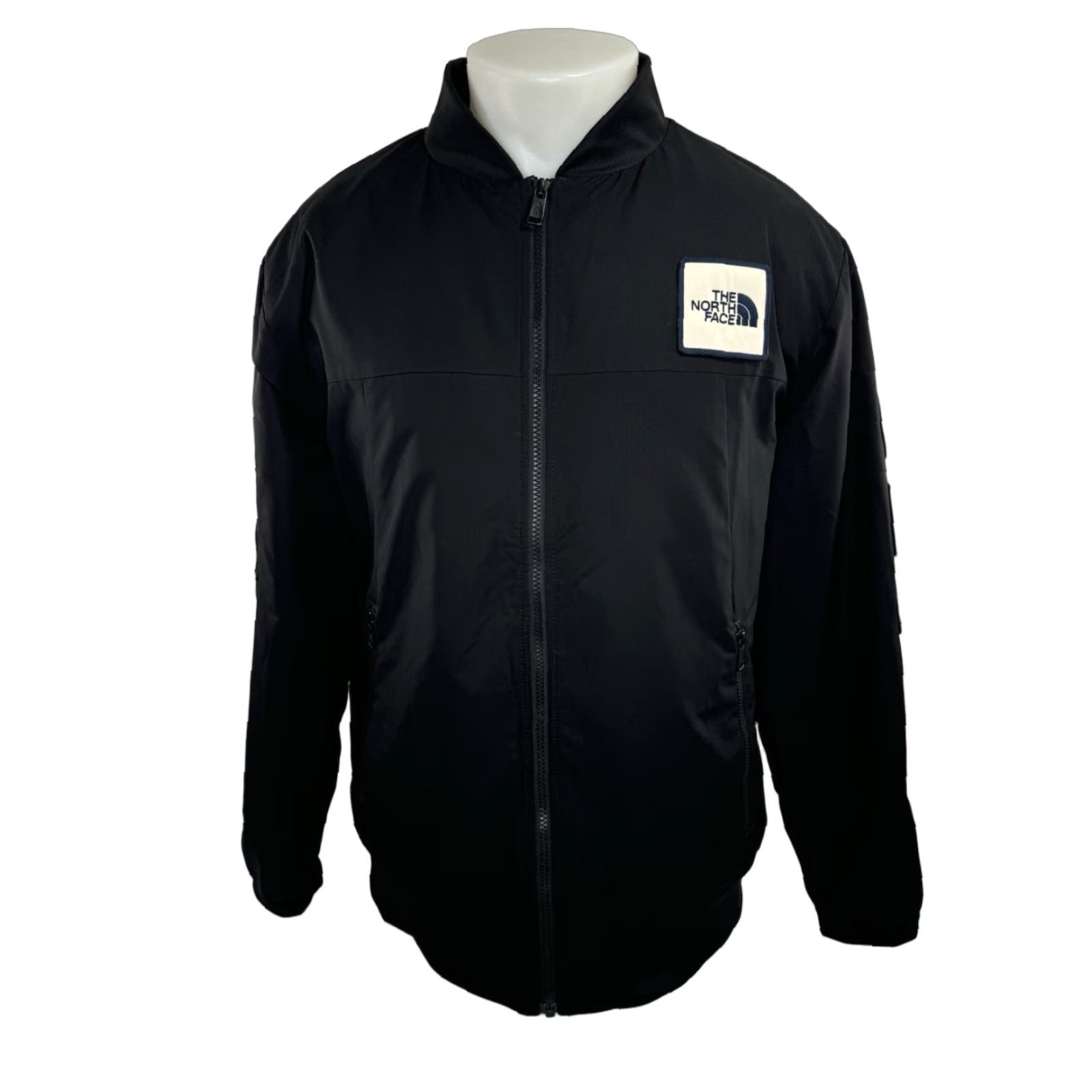 The North Face THE NORTH FACE Jacket XL Black Zip - Rare AXE THROWING / BEAR Patch - Men XL Vintage? Size US XL / EU 56 / 4 - 1 Thumbnail