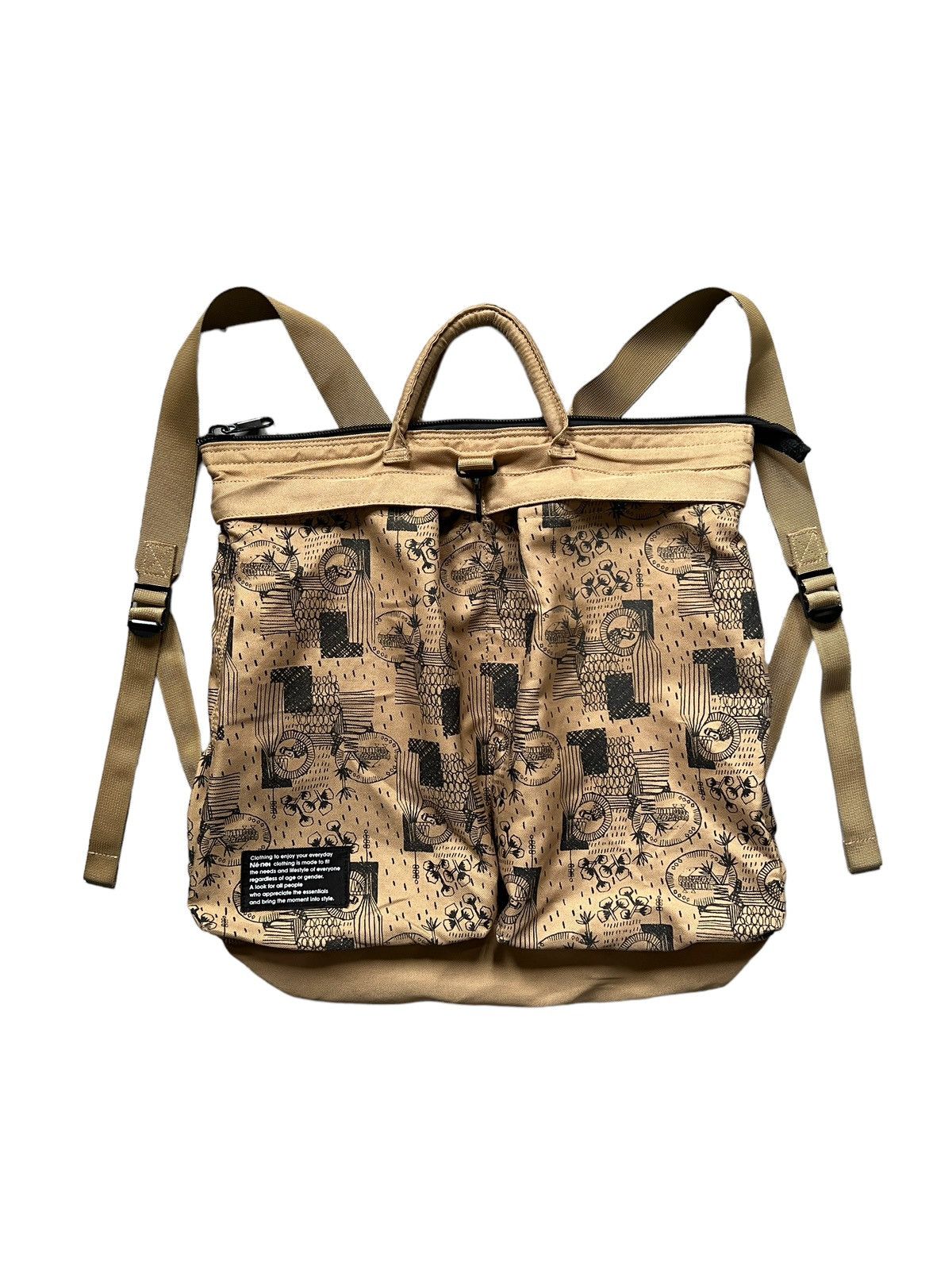 Ne-Net Ne-Net Full Print Tanker Backpack Size ONE SIZE - 2 Thumbnail