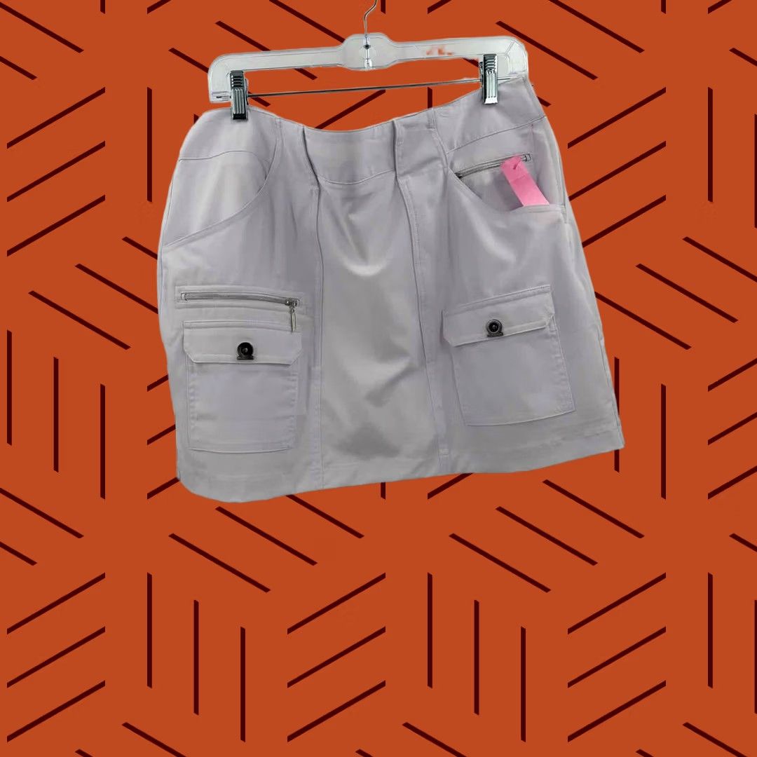 Vintage Pre-Owned Jamie Sadock White Size 16 Skort Athletic Skirt Size 38" / US 16 / IT 52 - 1 Thumbnail