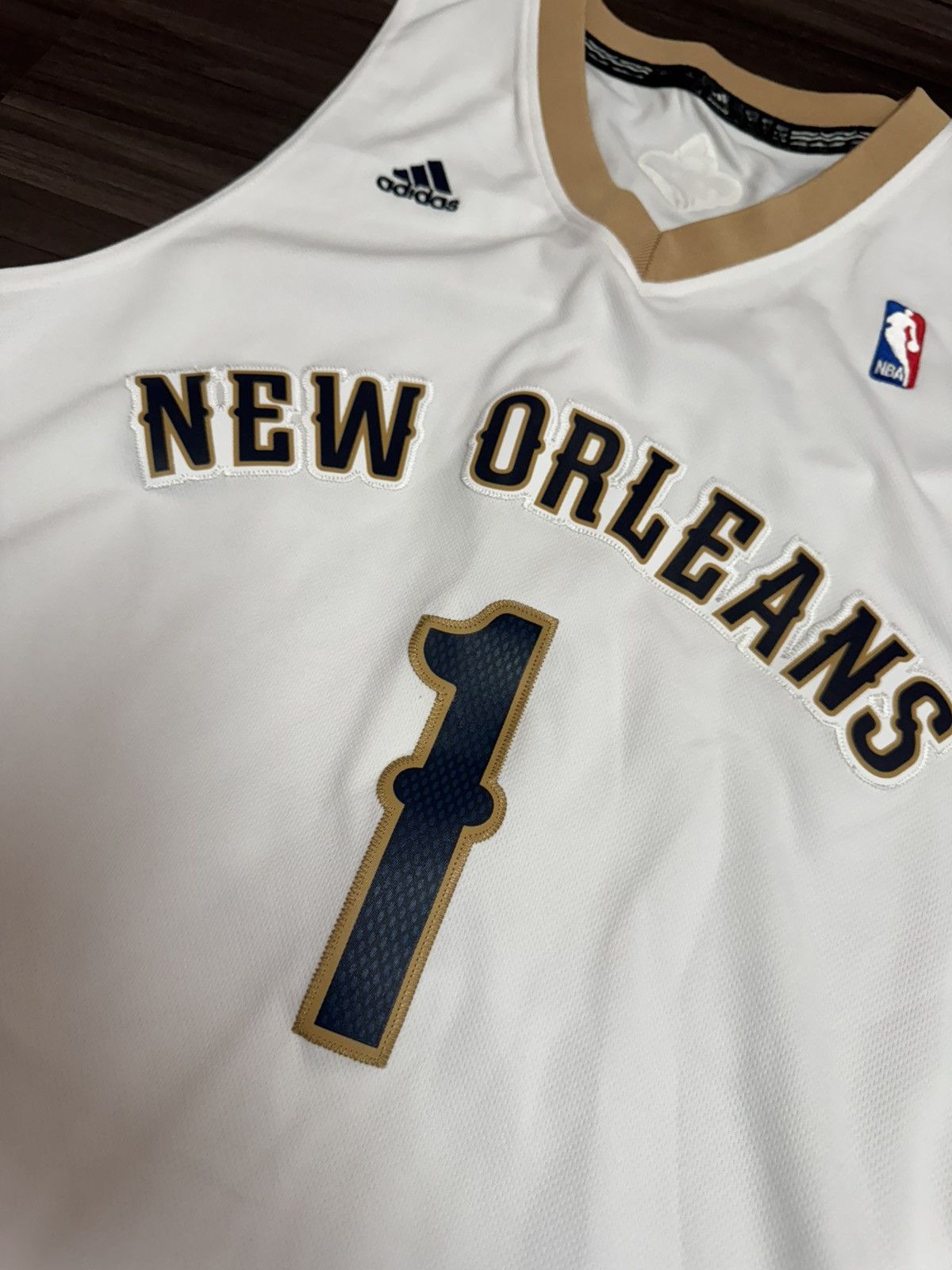 Adidas Tyreke Evans #1 New Orleans Pelicans NBA Jersey Length +2 Size US L / EU 52-54 / 3 - 3 Thumbnail