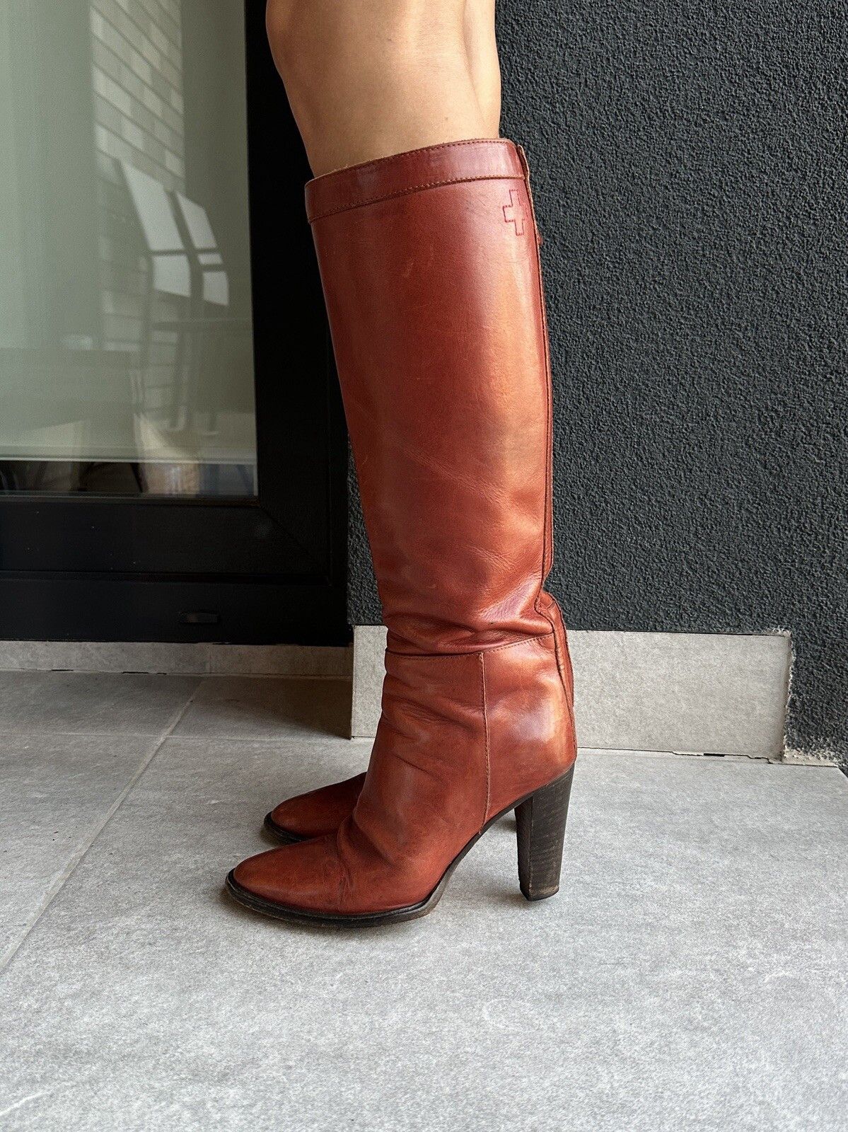 A.F. Vandevorst A.F. Vandevorst Womens High Leather Ankle Boots size 36 Size US 6 / IT 36 - 4 Thumbnail