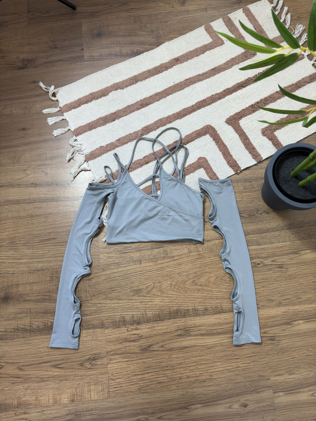 Vintage 🫧TERMO WMNS BONDAGE SEXY TOP🫧 Size M / US 6-8 / IT 42-44 - 3 Thumbnail