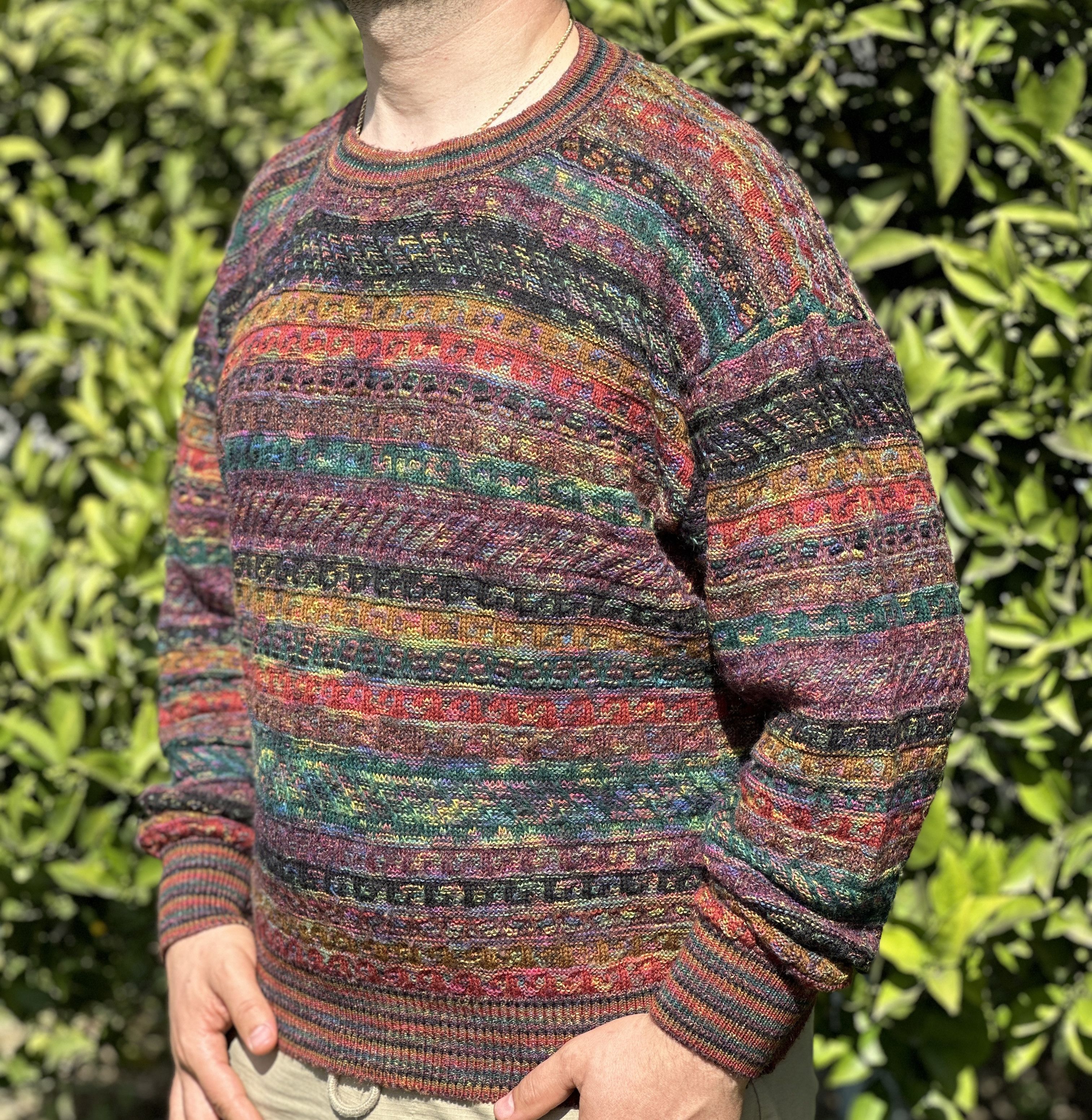 Missoni Rare Missoni Sport Striped Knit Wave Sweater Size M 48 Size US M / EU 48-50 / 2 - 10 Thumbnail