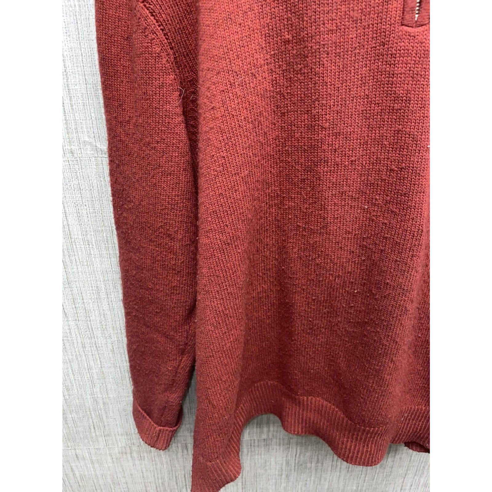 Orvis Orvis Red Wool Pullover Sweater Mens XL Size US XL / EU 56 / 4 - 6 Thumbnail
