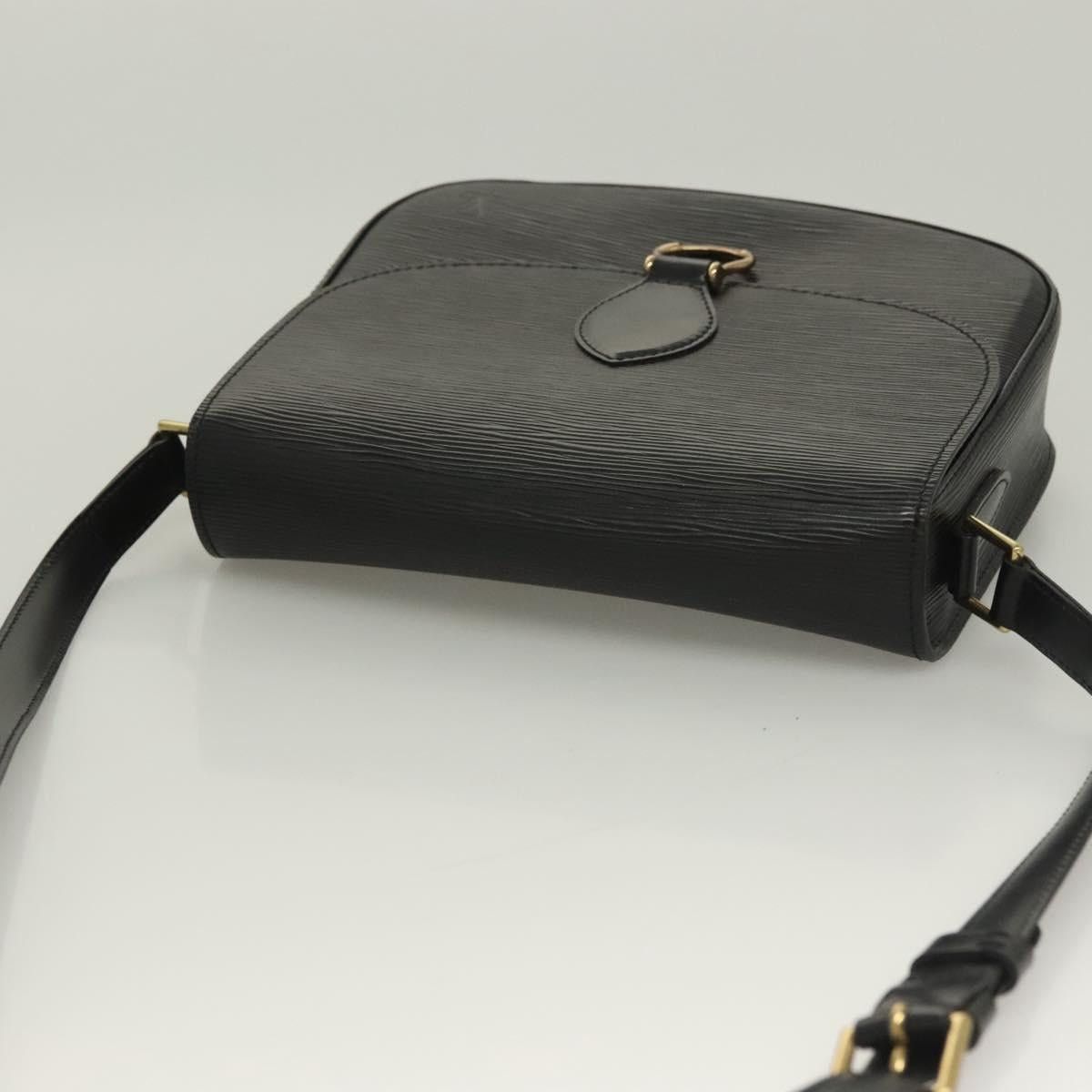Louis Vuitton LOUIS VUITTON Epi Saint Cloud GM Shoulder Bag Black Noir Size ONE SIZE - 7 Thumbnail