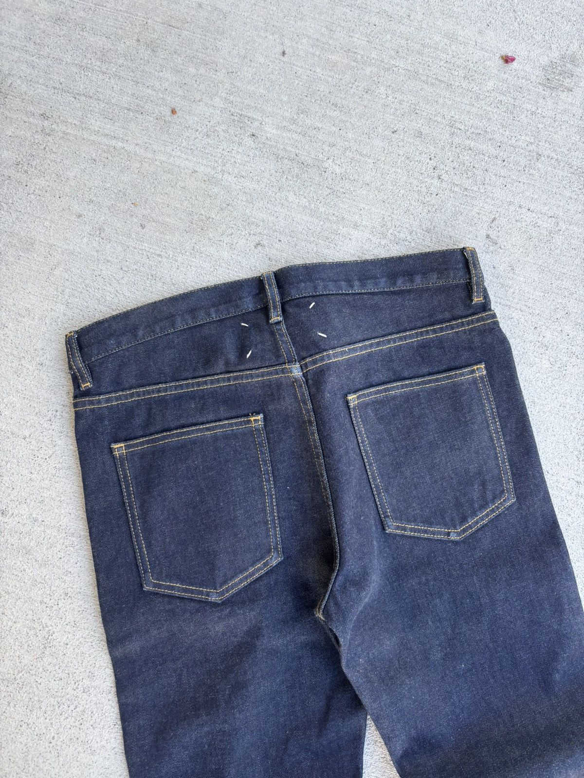 Maison Margiela Maison Margiela Raw Denim Size US 29 - 1 Thumbnail
