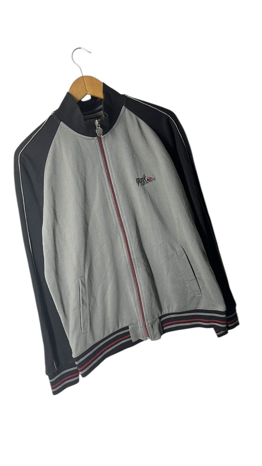 Quiksilver QUICKSILVER SURF TWO TONE SWEATER JACKET Size US L / EU 52-54 / 3 - 7 Thumbnail