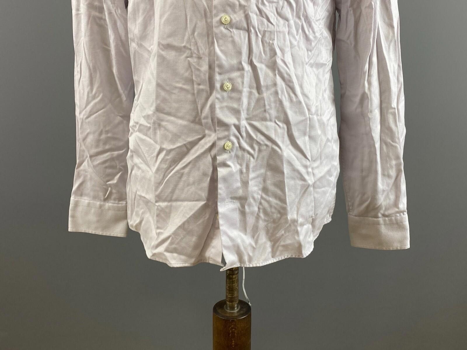 Eton Eton Slim Fit Pink Luxury Button Down Shirt Size 41 / 16 Size US M / EU 48-50 / 2 - 3 Thumbnail