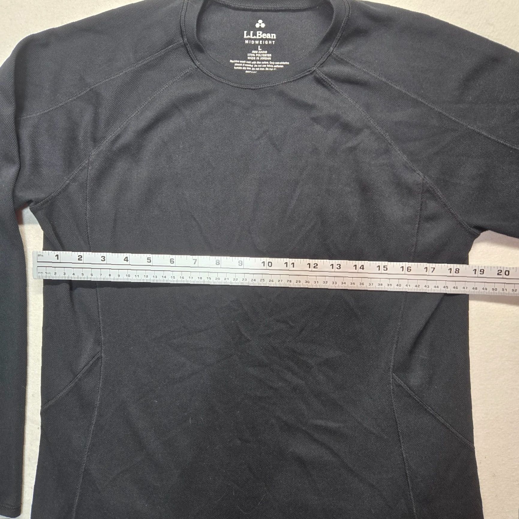 Vintage Vintage L.L. Bean Black Crewneck T-Shirt Women’s XL Midweight Cotton 2000s Apparel Size XL / US 12-14 / IT 48-50 - 3 Thumbnail
