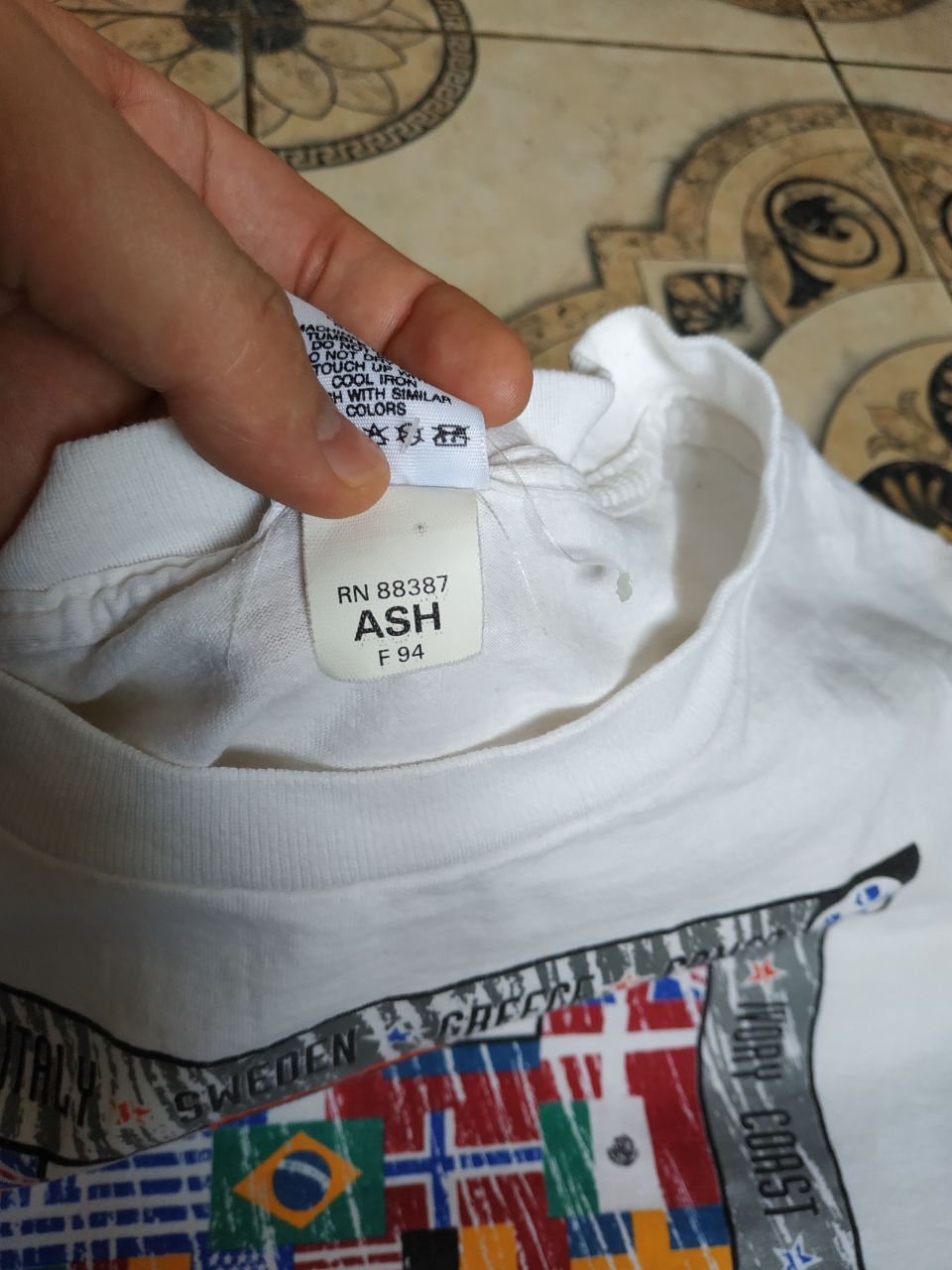 Adidas Vtg 1994 Adidas World Cup USA T-Shirt DEADSTOCK L USA Size US L / EU 52-54 / 3 - 8 Thumbnail
