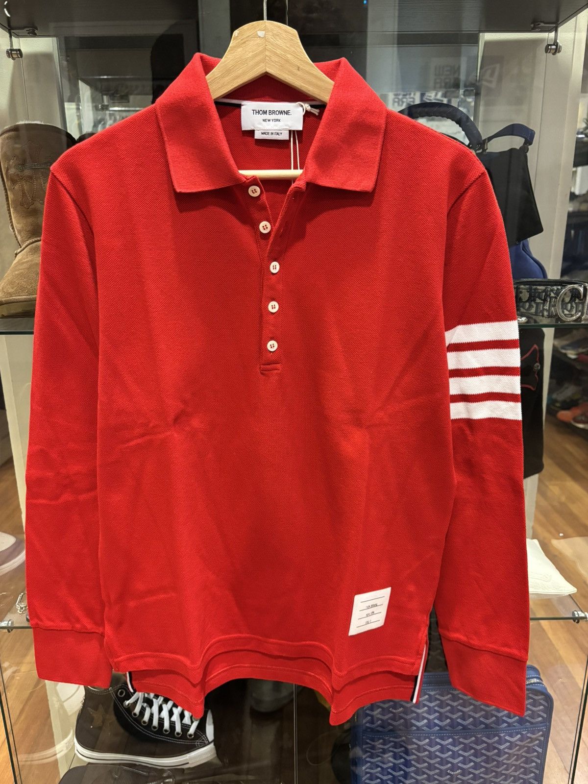 Thom Browne LS Polo