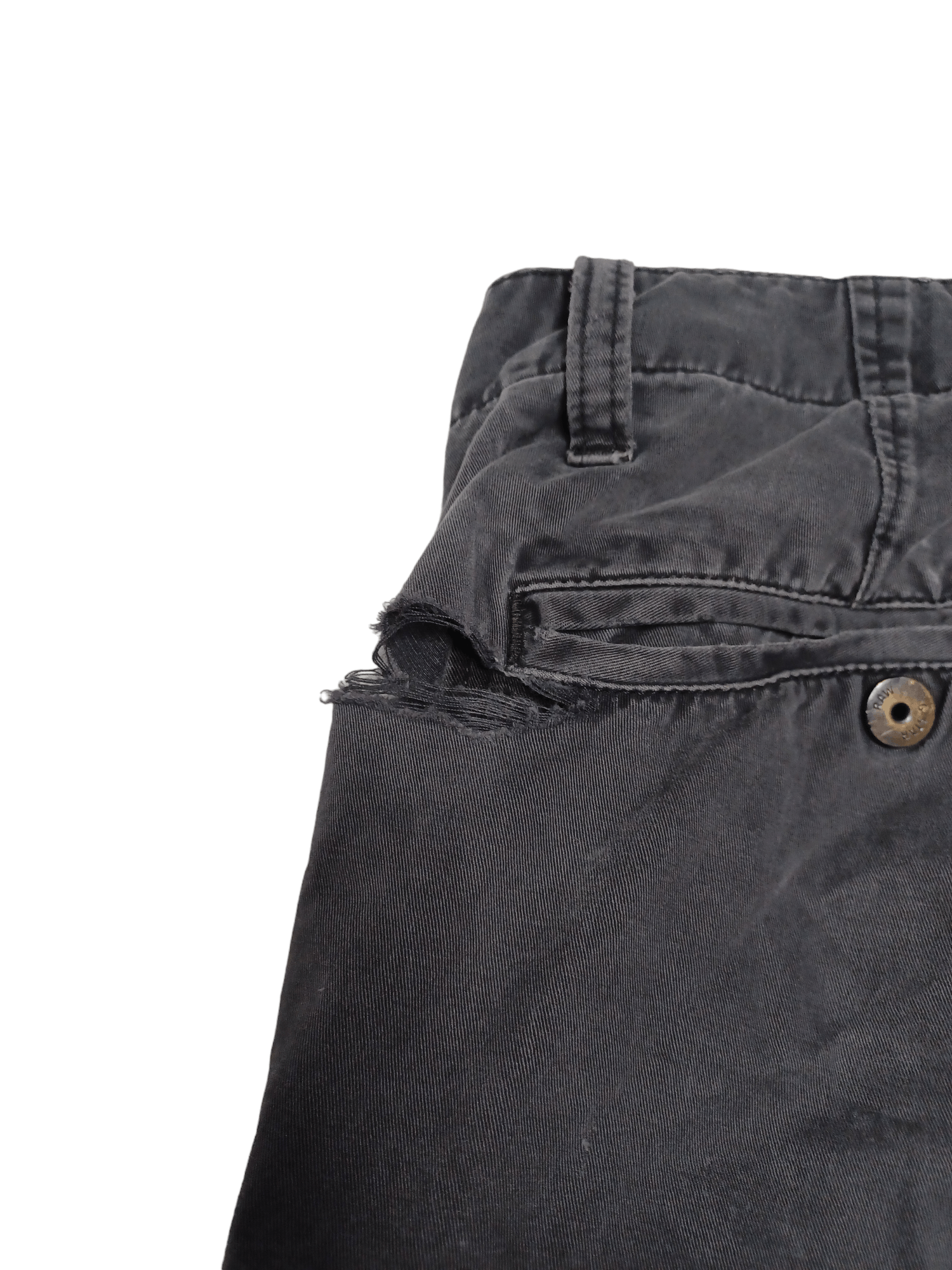 G-Star FADED DISTRESSED DIRTY G STAR RAW CARGO MULTIPOCKET PANTS Size US 34 / EU 50 - 4 Thumbnail