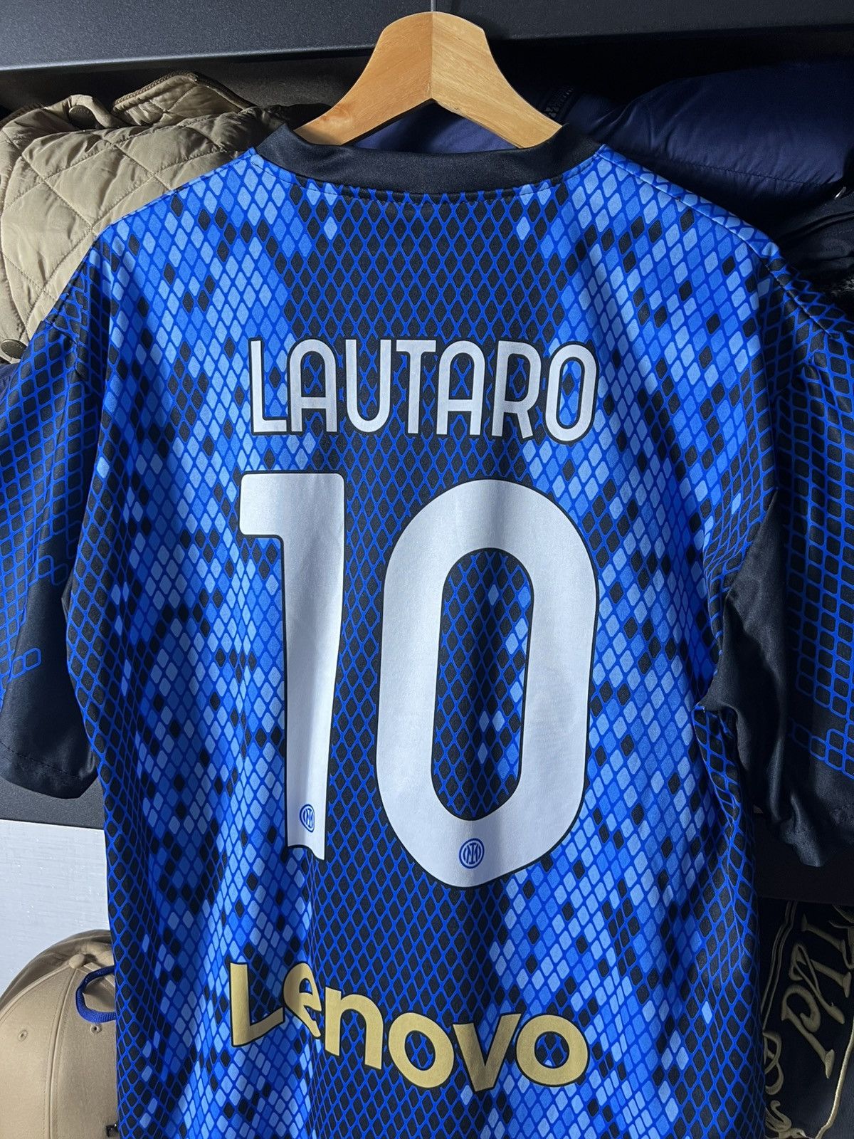Other ⚽️ Vintage Inter Milan Home Jersey — Lautaro #10 Size US XL / EU 56 / 4 - 5 Thumbnail