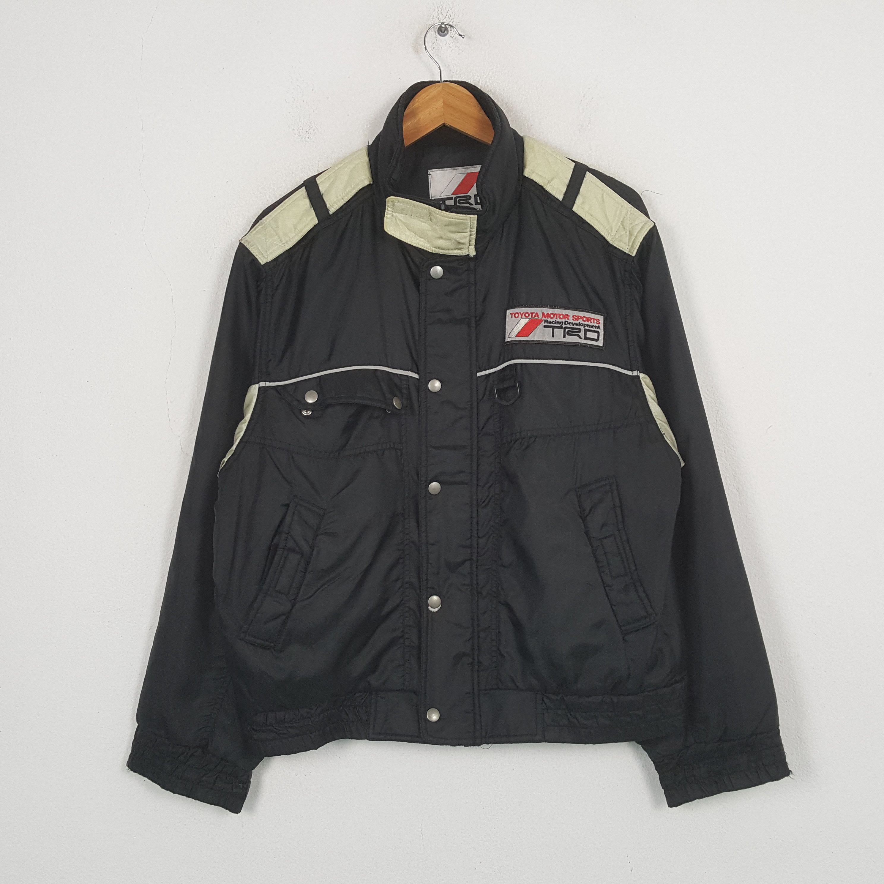 Formula 1 Vintage Toyota Racing Development Motorsport Jacket C300N17 Size US L / EU 52-54 / 3 - 3 Thumbnail