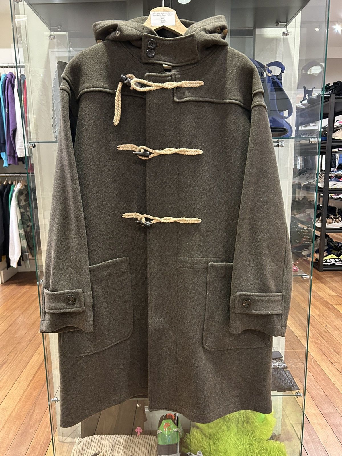 A.P.C. × JW Anderson A.P.C. X JW Anderson Colon Wool Duffle Coat Size US S / EU 44-46 / 1 - 1 Thumbnail