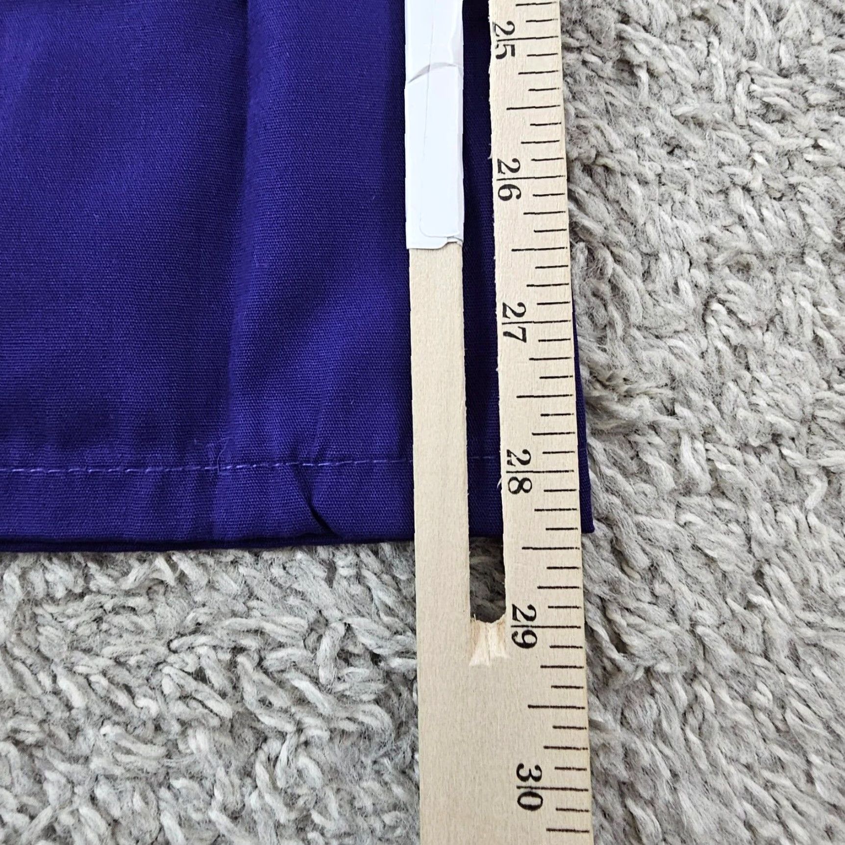 Vintage WS Gear Scrub Pants Women's Small S Purple Boot Cut Drawstring NWT 28x29 Size 28" / US 6 / IT 42 - 6 Thumbnail