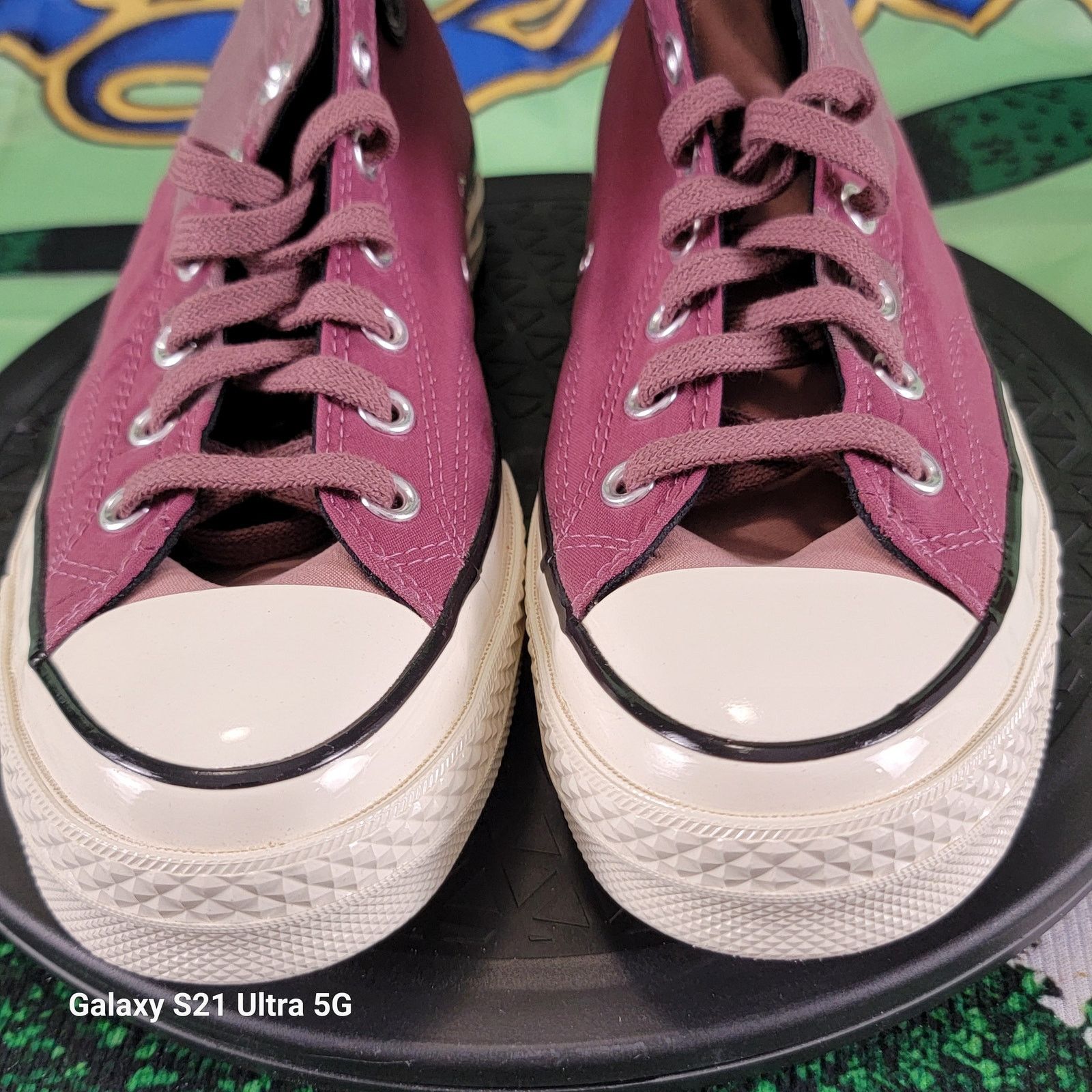 Converse Converse Chuck Taylor All-Star Hi Plant Color Patchwork Sz 8 Size US 8 / EU 41 - 4 Thumbnail