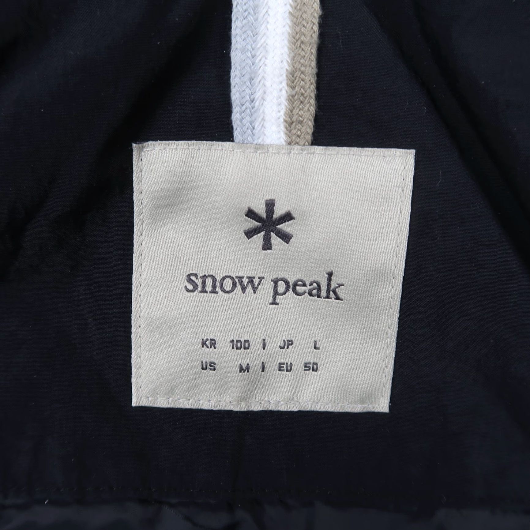 Snow Peak Snow Peak Puffer Jacket Mens M 700 Lightweight Black Winter Down Nylon Zip Stand-Up Collar Mid-Length Solid Size US M / EU 48-50 / 2 - 7 Thumbnail