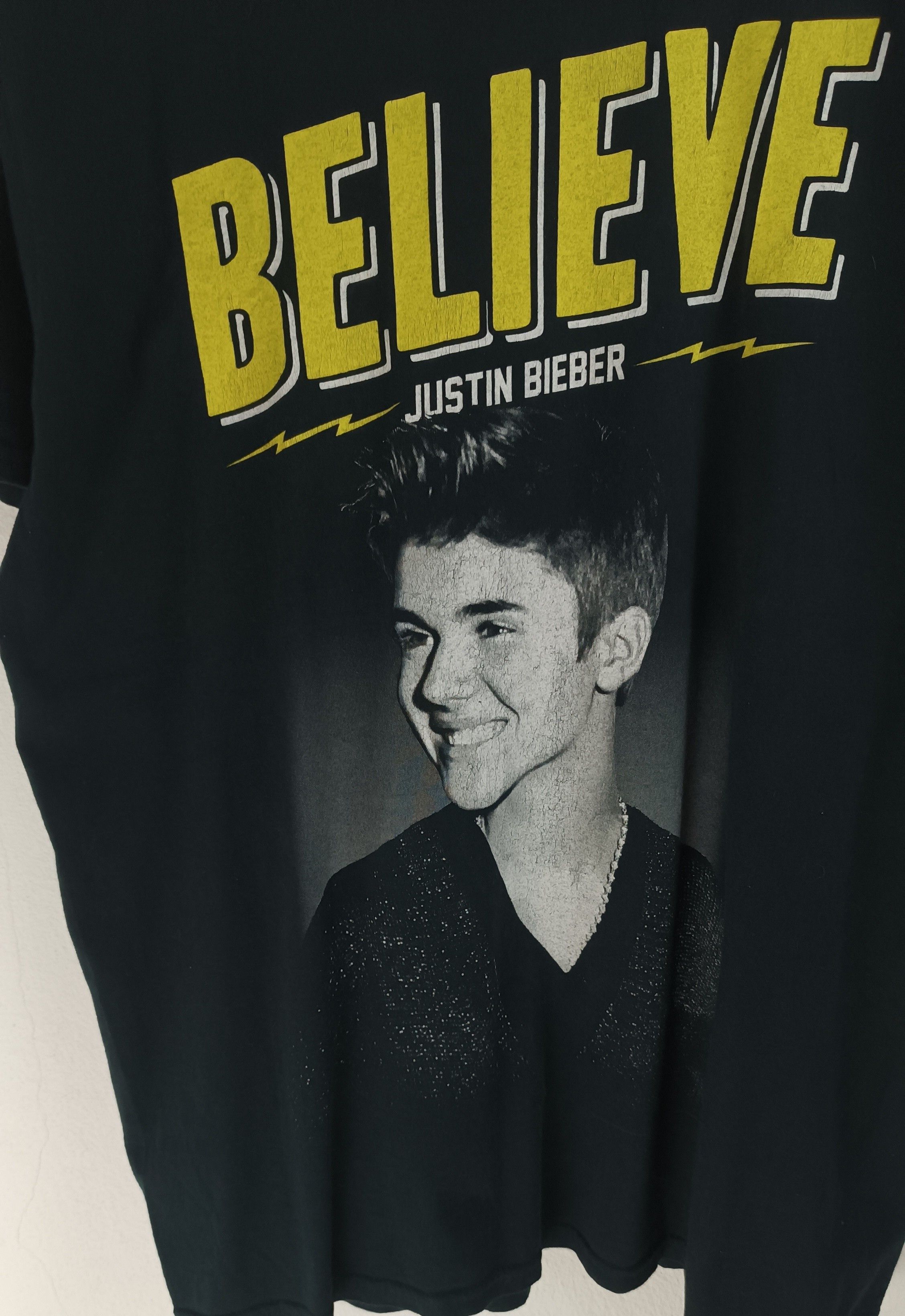 Vintage VINTAGE '13 JUSTIN BIEBER BELIEVE TOUR TEE swift grande Size US M / EU 48-50 / 2 - 6 Thumbnail