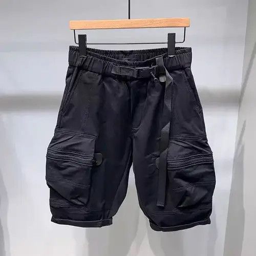 VIBE Modish Black Tactical Cargo Short Pants Shorts Size US 32 / EU 48 - 1 Thumbnail