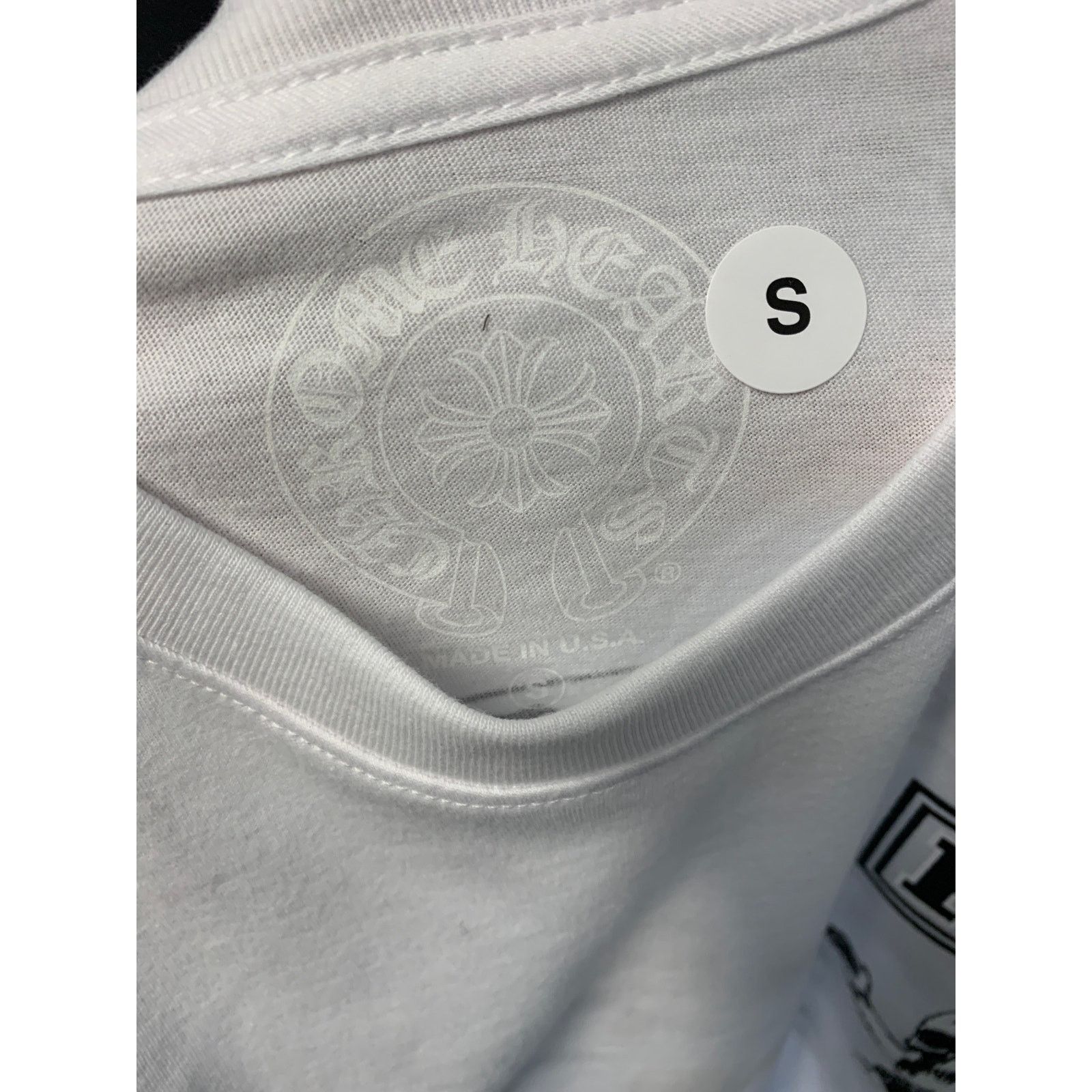Chrome Hearts Chrome Hearts Long Sleeve Foti Tee White Size Small NEW Size US S / EU 44-46 / 1 - 3 Thumbnail