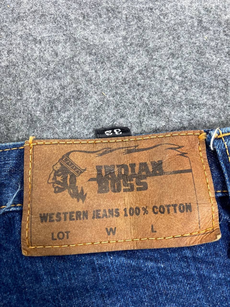 Japanese Brand vintage indian boss bootcut flare denim nice design Size US 33 - 4 Thumbnail